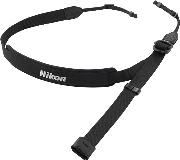 Nikon Ah-n6000 Water-resistant Hand Strap (black) (700x595), Png Download