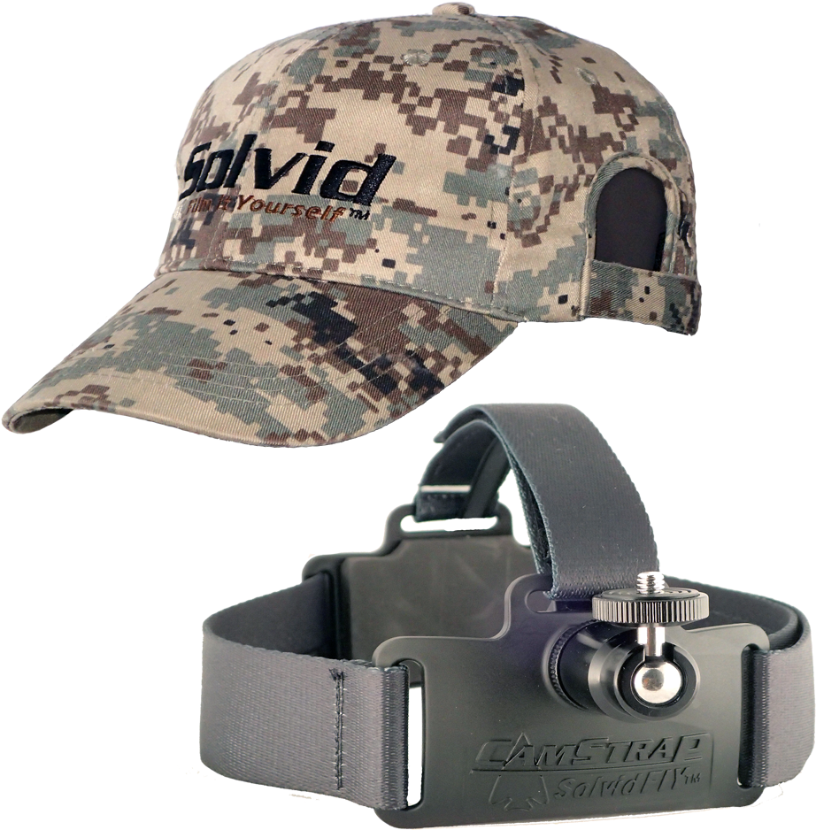 Head Cam Hat Combo - Camstrap Pro Universal Head Cam Mount (black) (1000x1000), Png Download