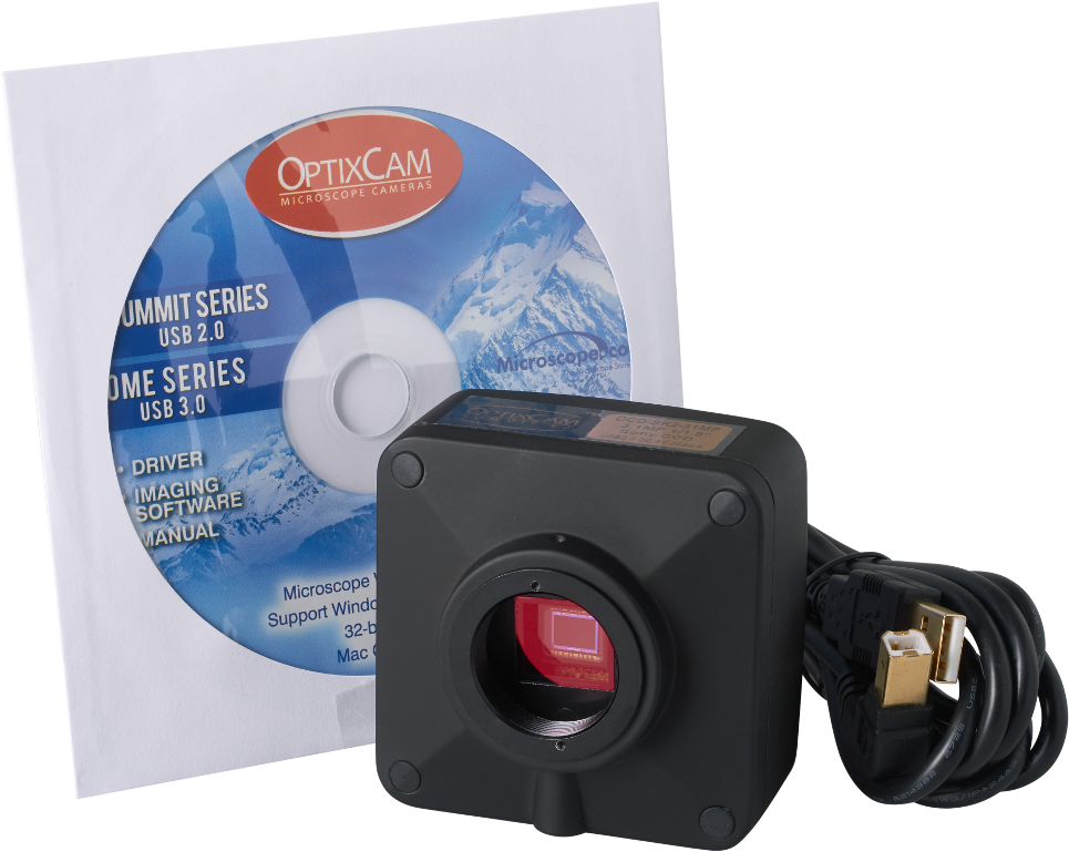 Summit Ocd Sk2 - Microscope Omano Summit Ocd-sk2-5.1 5.1mp Ccd High (1000x1000), Png Download