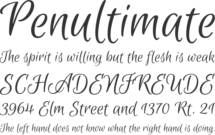 An Easygoing And Energetic Calligraphy Textual Style - Euphoria Script Font (720x455), Png Download