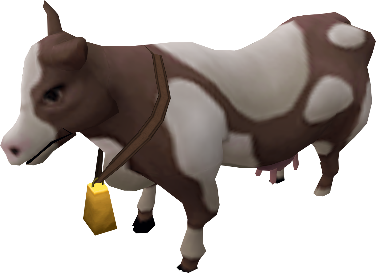 Runescape Cow (1200x872), Png Download