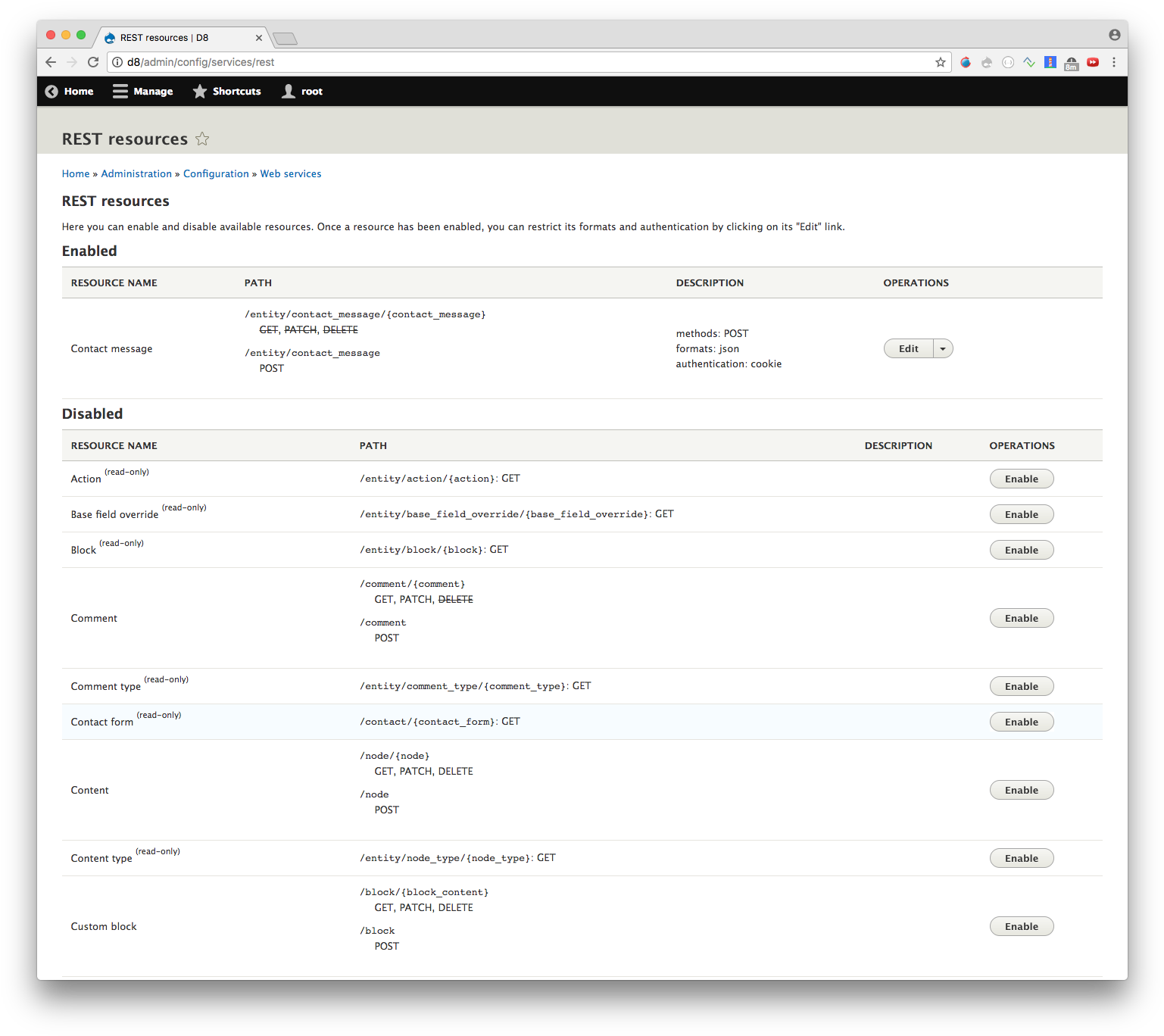 Rest Ui Improved Path Column - Web Page (1552x1379), Png Download