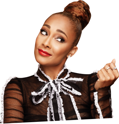 Amanda Seales (386x401), Png Download