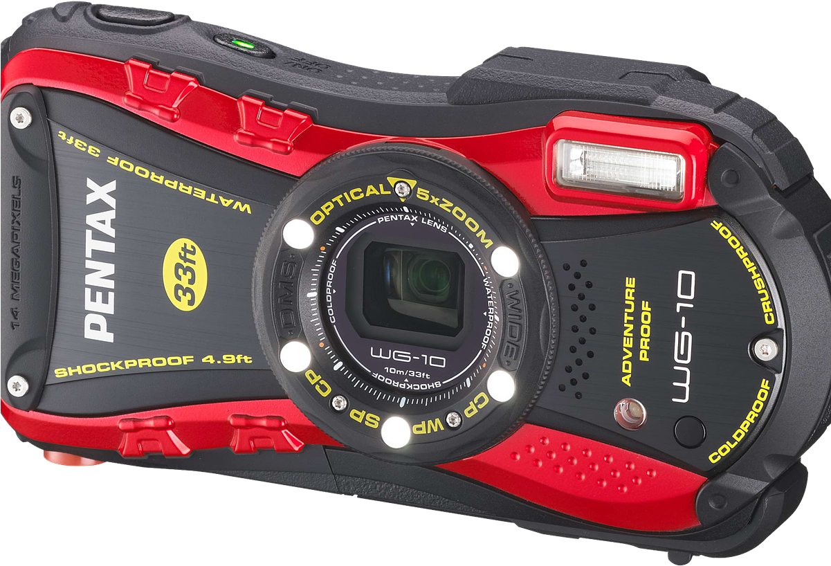 Pentax To Ship More Affordable Wg-10 Waterproof Camera - Pentax Wg 10 (1200x900), Png Download