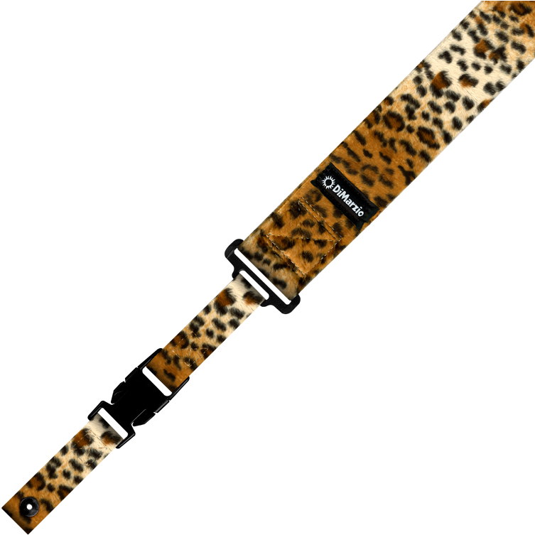 Cheetah Cliplock - Dd2230 - Cheetah Dimarzio Guitar Strap (767x767), Png Download