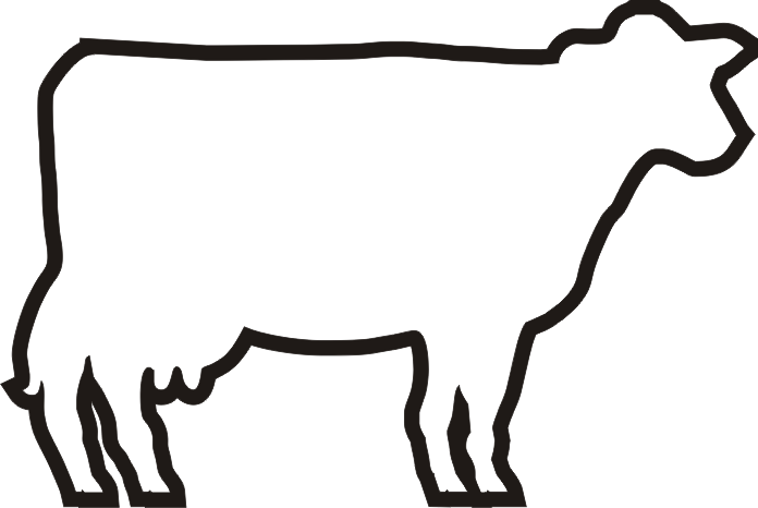 And Animal Rights Advocates Posting Reminders In Online - Dairy Cow (696x466), Png Download