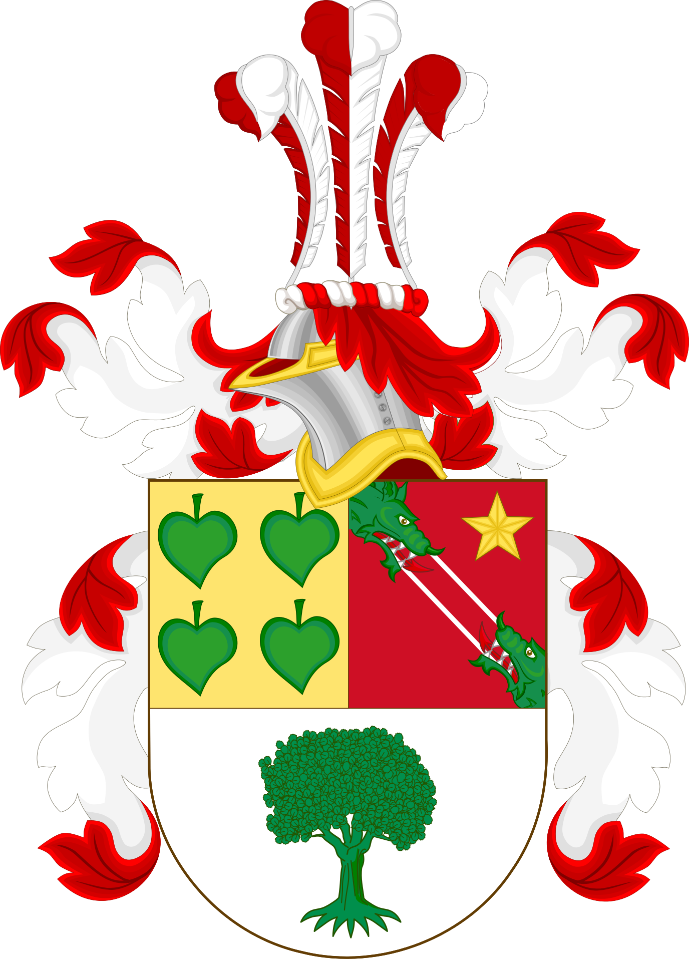 Escudo De Armas De Bolívar - Newcastle Coat Of Arms (1376x1915), Png Download