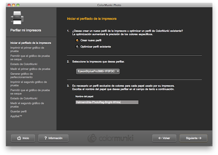 Introduciendo Datos Del Papel E Impresora Seleccionados - Icc Profile (720x518), Png Download