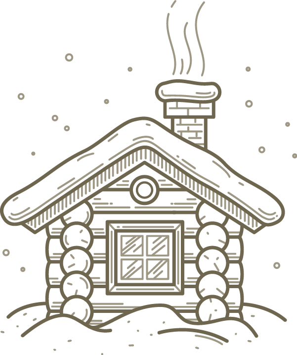 Banner Download House Line Art Hand - Drawing Cartoon Houses To Share Line Drawing (601x717), Png Download