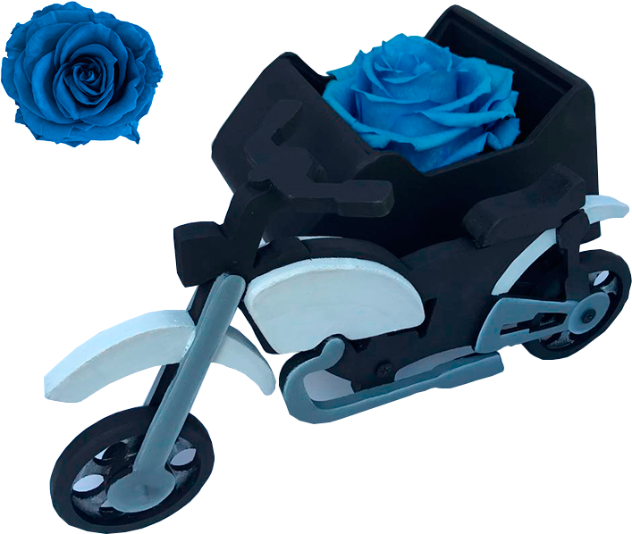 Moto Blanco Con Negro Rosa Turquesa Claro (960x720), Png Download