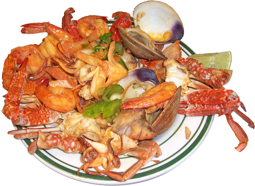 Seafood Mixed Platter - Mariscos Png (732x549), Png Download