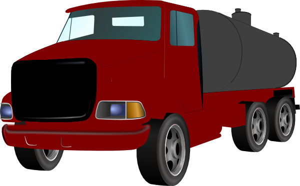 There Is 32 Septic Tank Truck Vector Free Cliparts - Truck Clip Art (600x373), Png Download