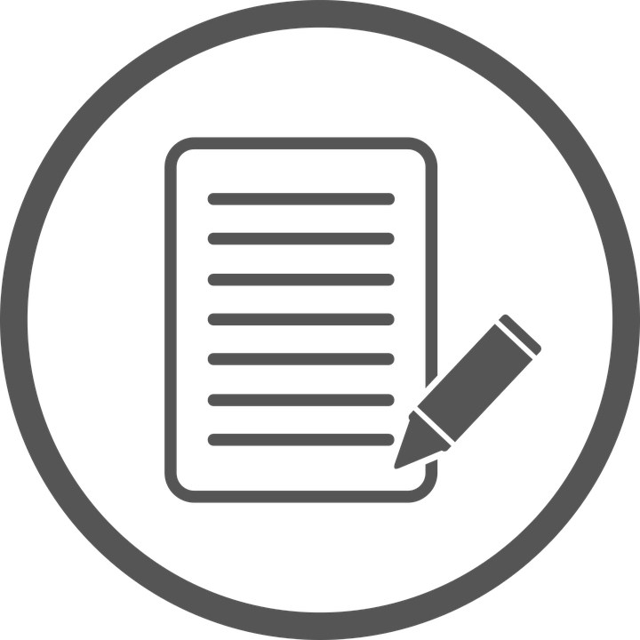 Flat, Design, Symbol, Icon, Www, Internet, Gui, Surface - Caneta E Papel Desenho (720x720), Png Download