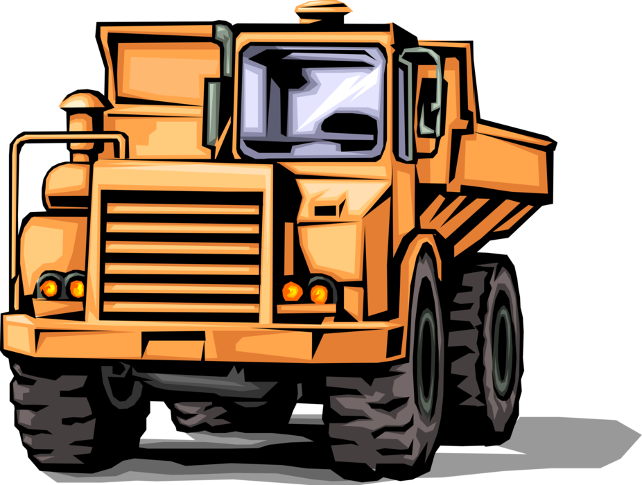 Vector Illustration Of Construction Industry Heavy - Construction (926x700), Png Download