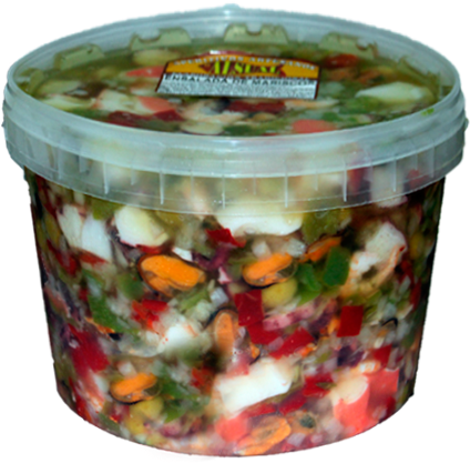 Ensalada De Marisco 5k - Salad (500x500), Png Download