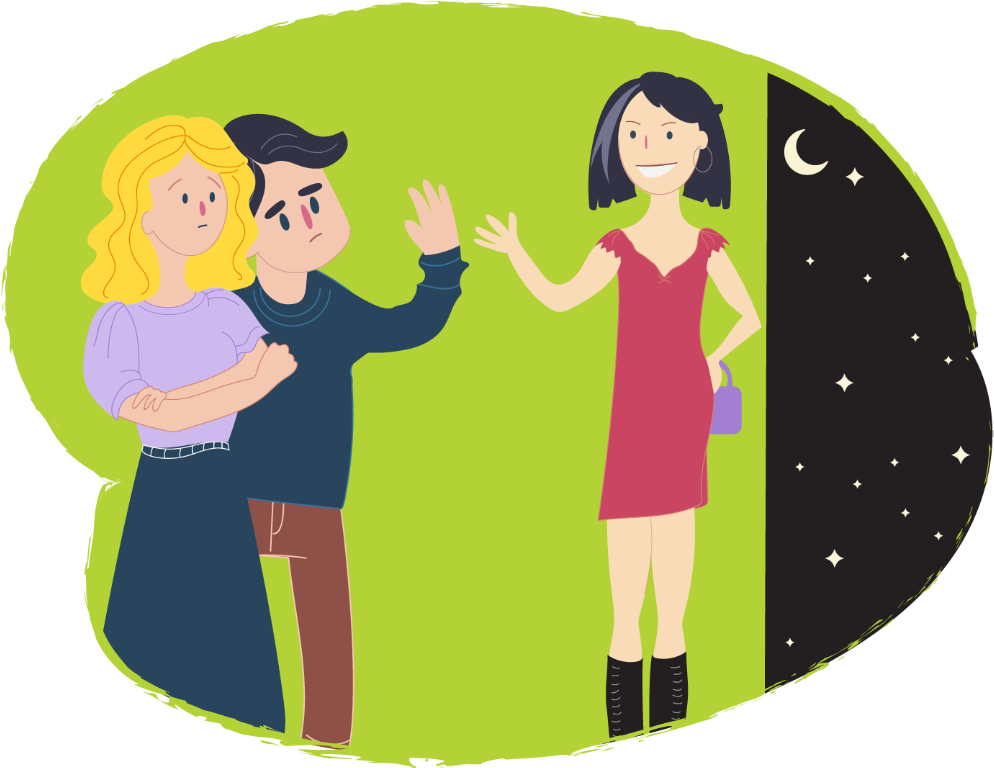 Parenting A Teen Can Be Stressful And You Might Be - Cartoon (1000x869), Png Download