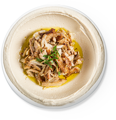 Hummus Png - Hummus With Meat Png (406x420), Png Download