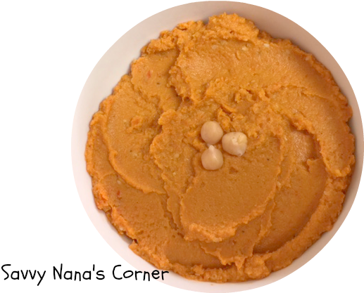 Sun Dried Tomato & Roasted Red Pepper Hummus - Sun-dried Tomato (640x480), Png Download