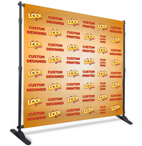 Custom Printed Step And Repeat Backdrop Banner 8ft - Backdrop Banner (500x500), Png Download