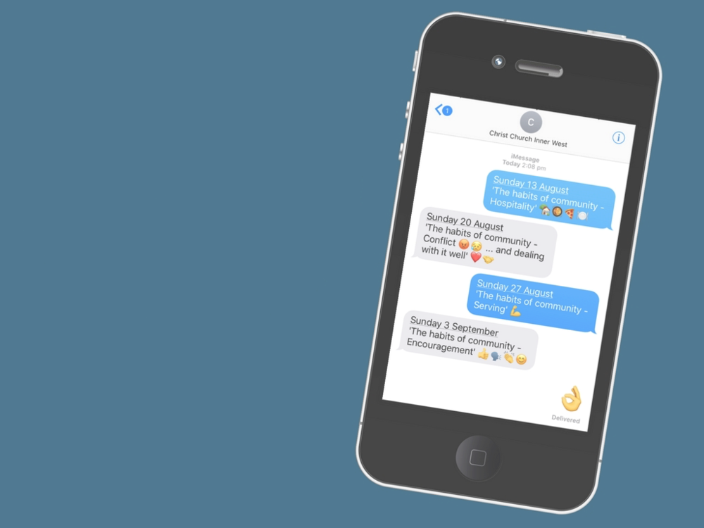 Habits Of Community Integrated Series Image Backdrop - Iphone (1000x750), Png Download