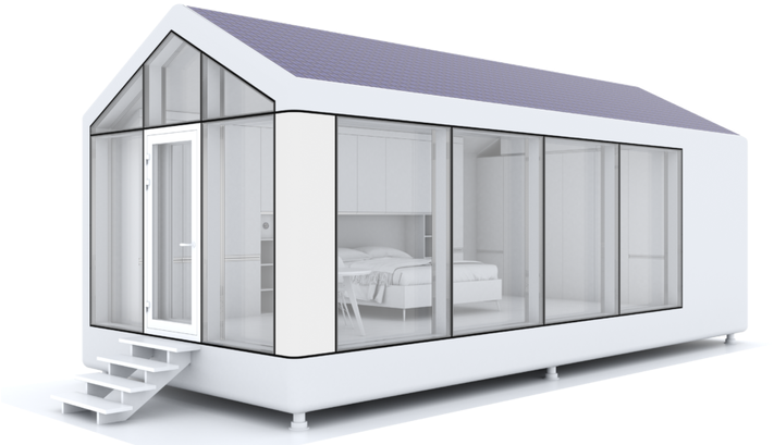 If - 3d Printed Tiny Homes (700x396), Png Download