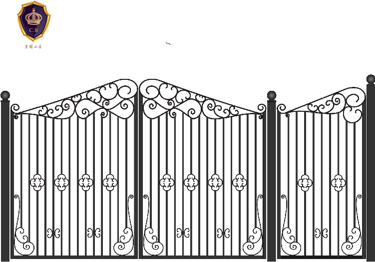 Modern Iron Gate Designs - Gate (750x750), Png Download
