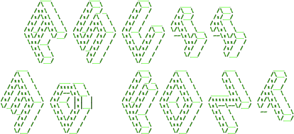 Behance Has A Limited Number Of Fonts Available, So - Ascii 3d Letters (600x292), Png Download