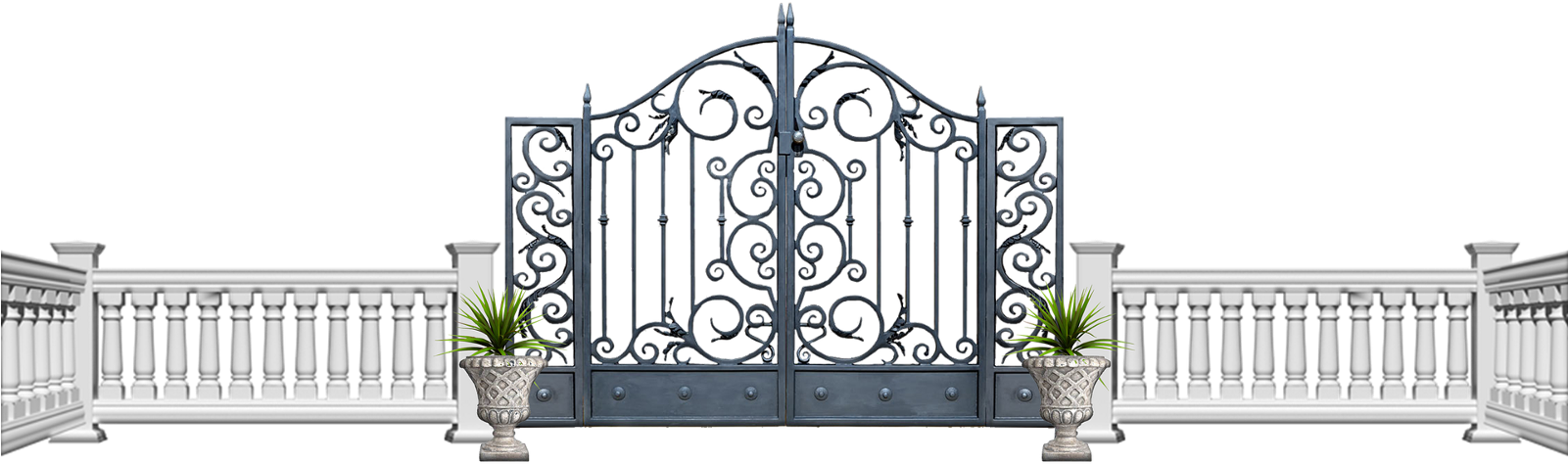 Pintu Gerbang Png (1600x522), Png Download