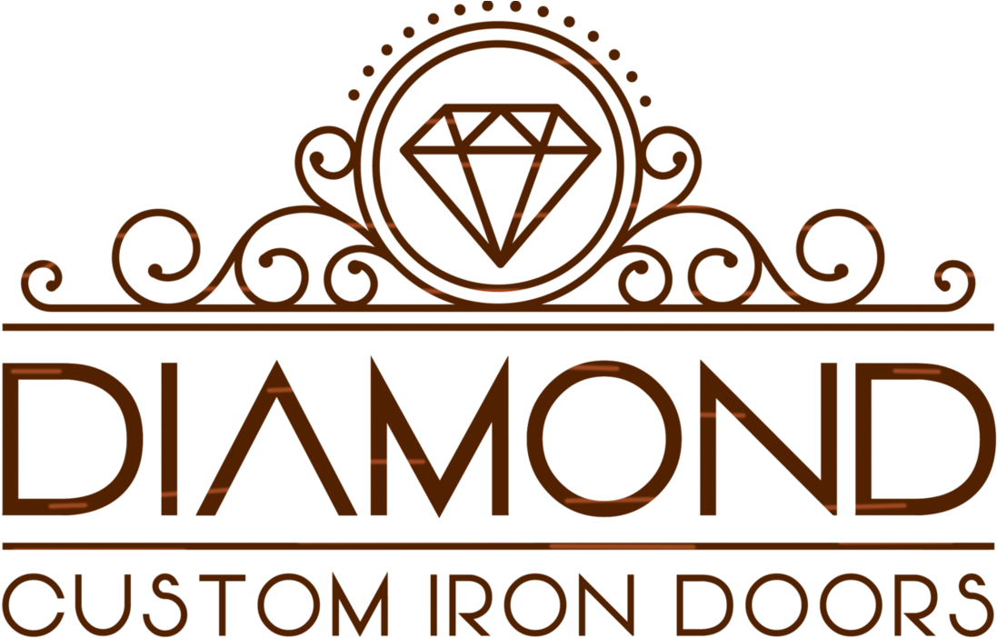 Custom Iron Doors Orange County, Iron Gates, Railings, - Wrought Iron Gate Logo (1180x751), Png Download