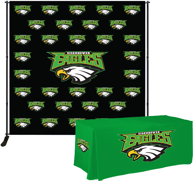 Backdrop & Table Top Display - Table (640x614), Png Download