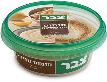 Hummus With Tahini - חומוס עם טחינה צבר (372x372), Png Download