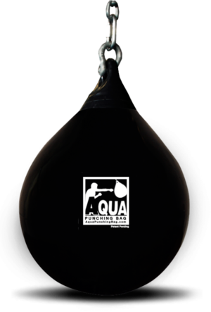Aqua Punching Bag Black Eye 86kg - Aqua Bag 15 Inch (300x443), Png Download