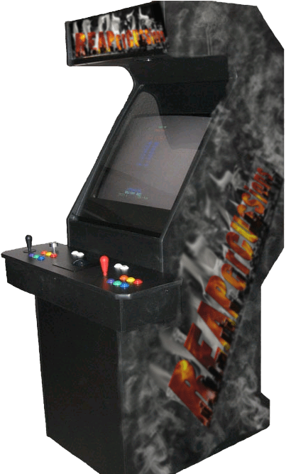 Arcade - Old School Game Machine (500x667), Png Download