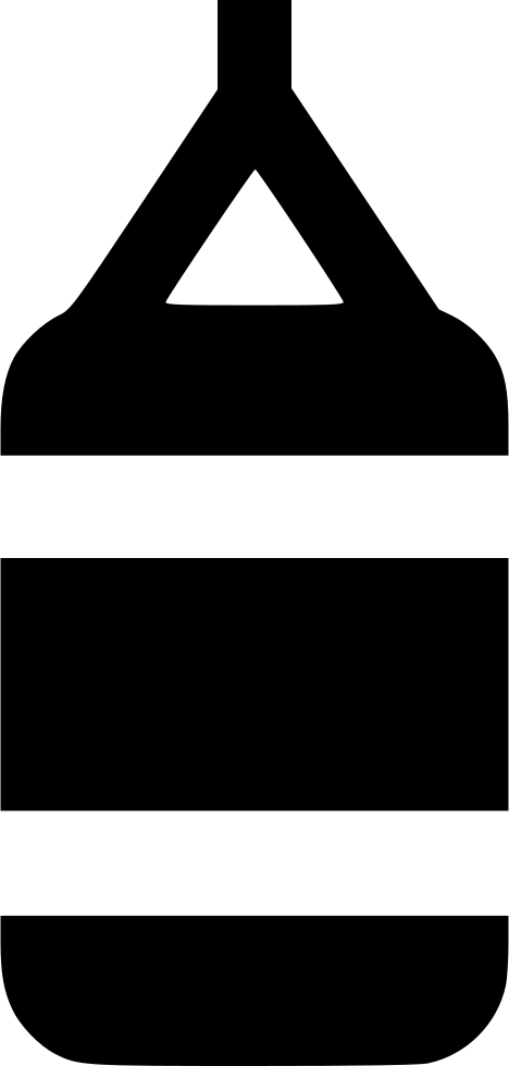 Punching Bag - - Sign (468x980), Png Download