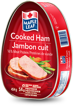 Maple Leaf Cooked Ham - Maple Leaf Foods (500x500), Png Download