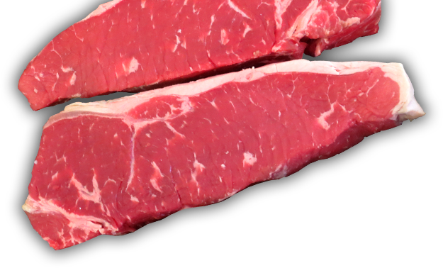 New York Strip Steaks - Beef Tenderloin (625x378), Png Download