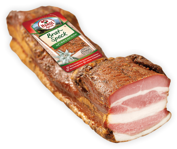 Tyrolean Smoked Cooked Belly Ham Handl Tyrol - Flat Iron Steak (700x840), Png Download