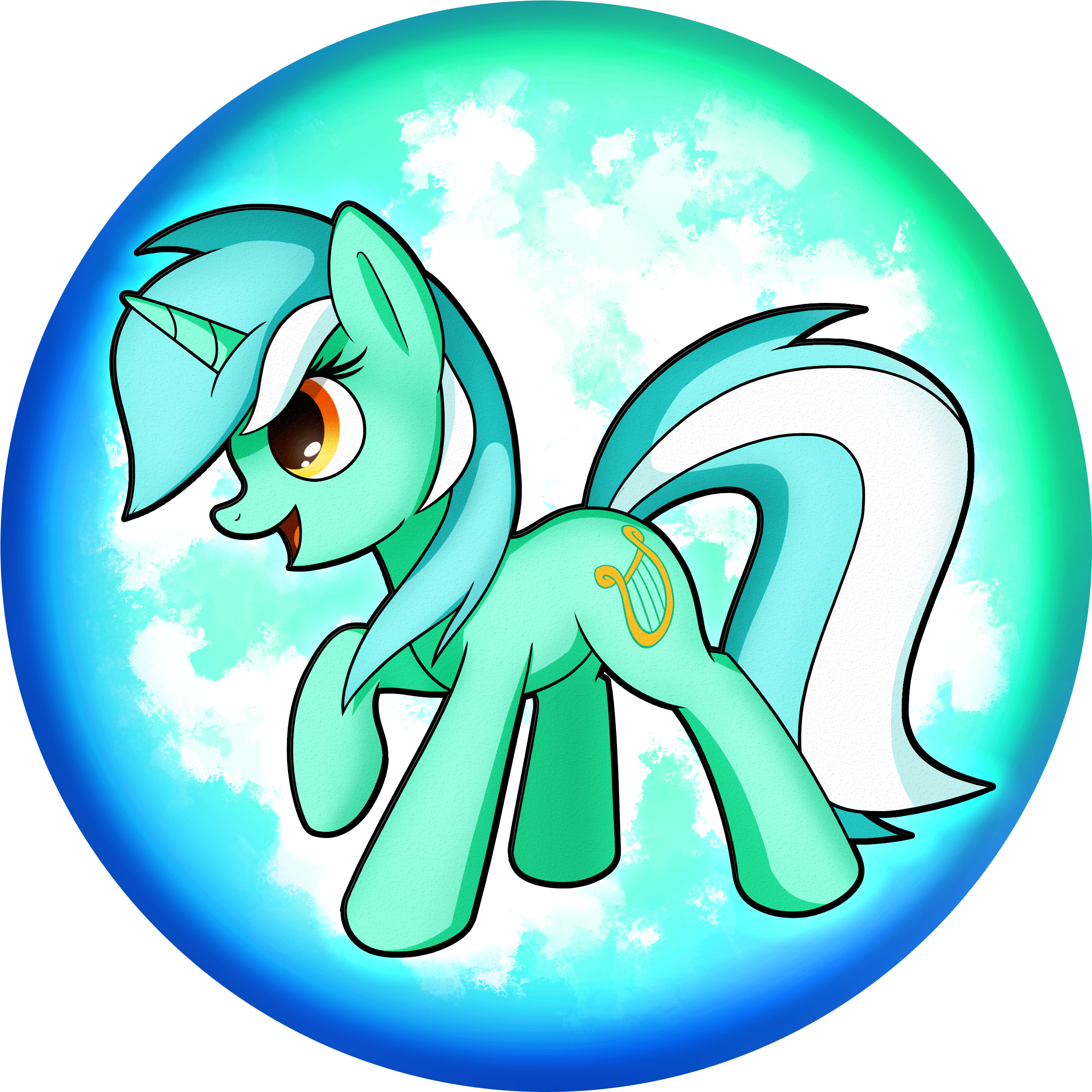 Pony Rainbow Dash Green Vertebrate Clip Art Leaf Organism - My Little Pony: Friendship Is Magic (2539x2539), Png Download