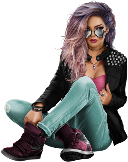 Share This Image - Filles Png (485x600), Png Download