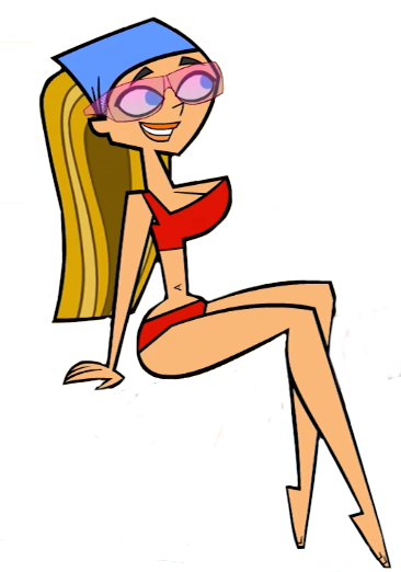 Lindsay Bikini Sit - Total Drama Lindsay Bikini (365x545), Png Download.