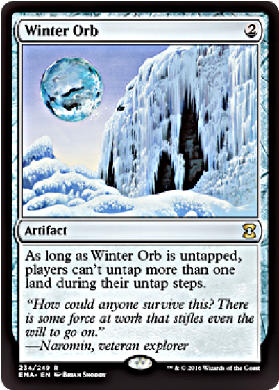 Download Foil Winter Orb Eternal Masters English Winter Orb Mtg Png Image With No Background Pngkey Com