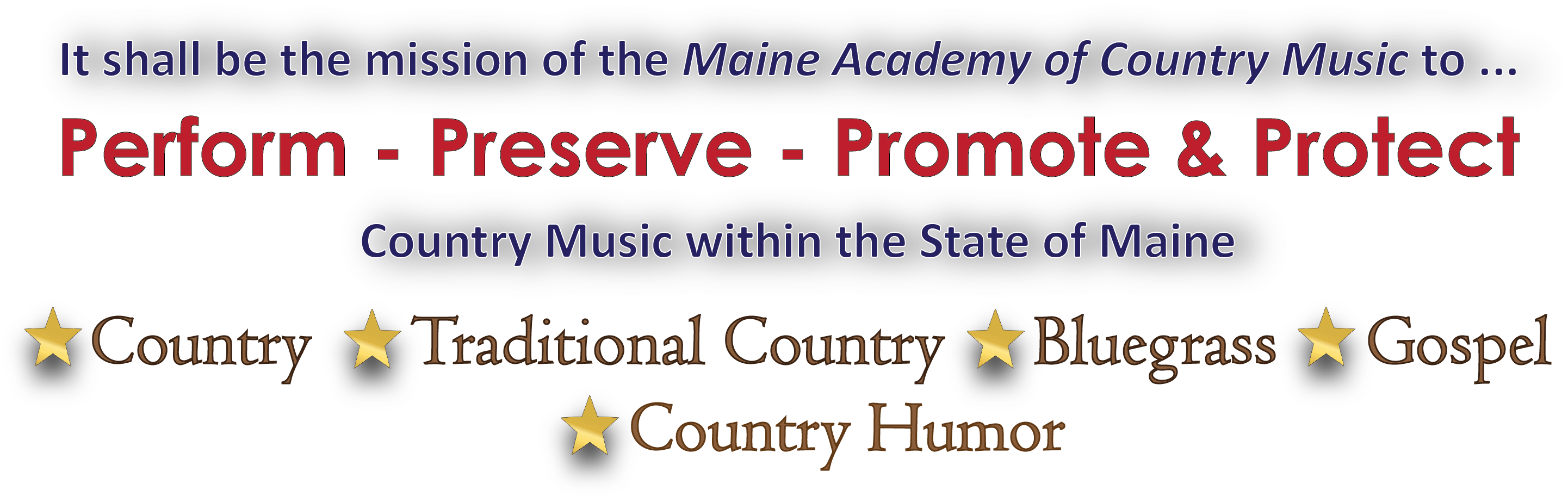 Maine Academy Of Country Music - Measuring Cuban Economic Performance (2933x961), Png Download