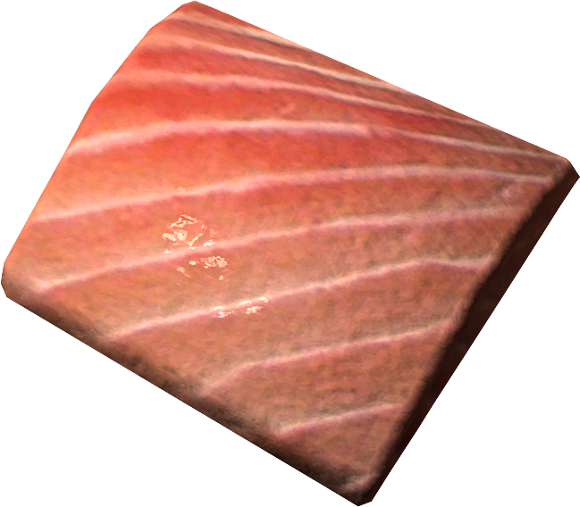 Salmon Meat - Elder Scrolls V Skyrim Meat (649x568), Png Download