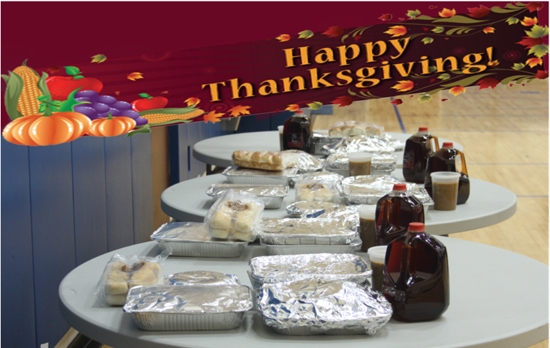 Thanksgiving - Sugar Cake (1115x501), Png Download