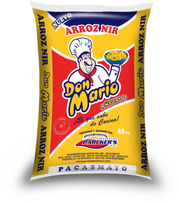 Arroz Nir - Saco De Arroz Peru (350x396), Png Download