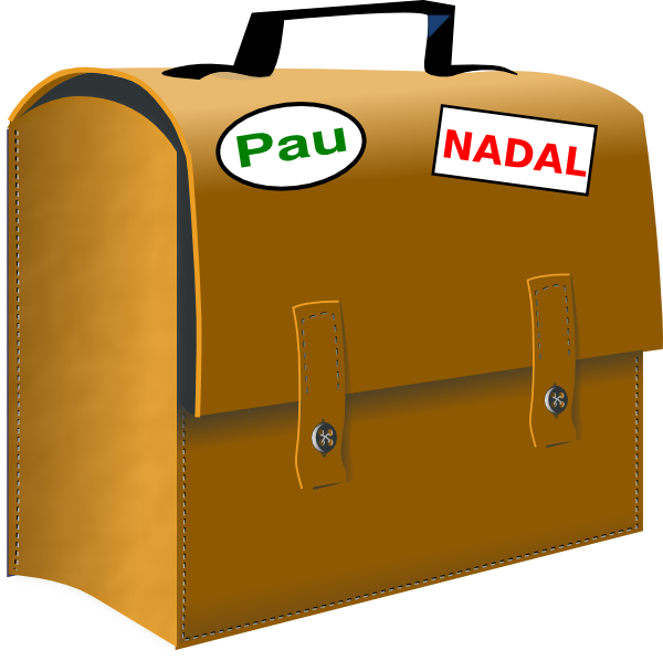 Bag Clipart Maleta - Suitcase Clipart (600x597), Png Download