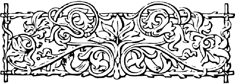 Drawn Vine Transparent - Decorative Borders Vines (800x400), Png Download