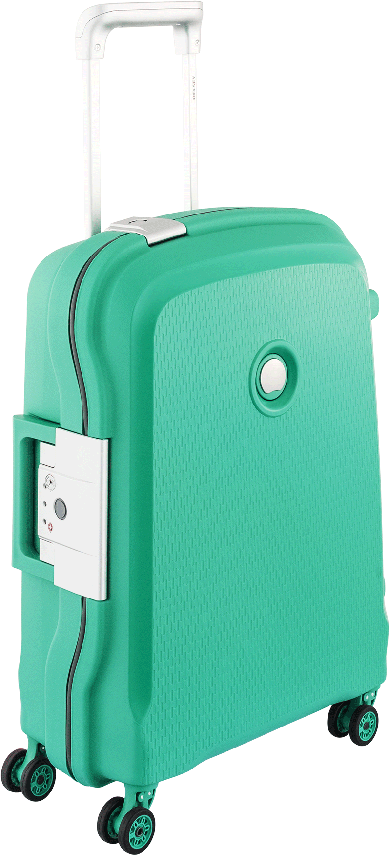 Maleta Viaje Png - Delsey Belfort Plus 4r Slim 55cm Hard Suitcase (2000x2000), Png Download