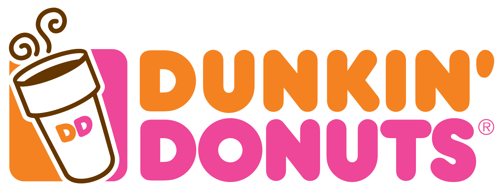 Dd Logo Hi Res Updated - Dunkin Donuts Logo (1918x731), Png Download