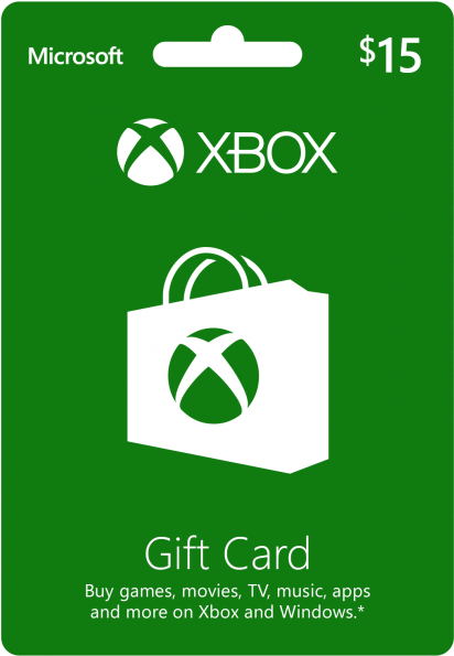 Xbox Giftcard 15 - Xbox Gift Card (650x650), Png Download